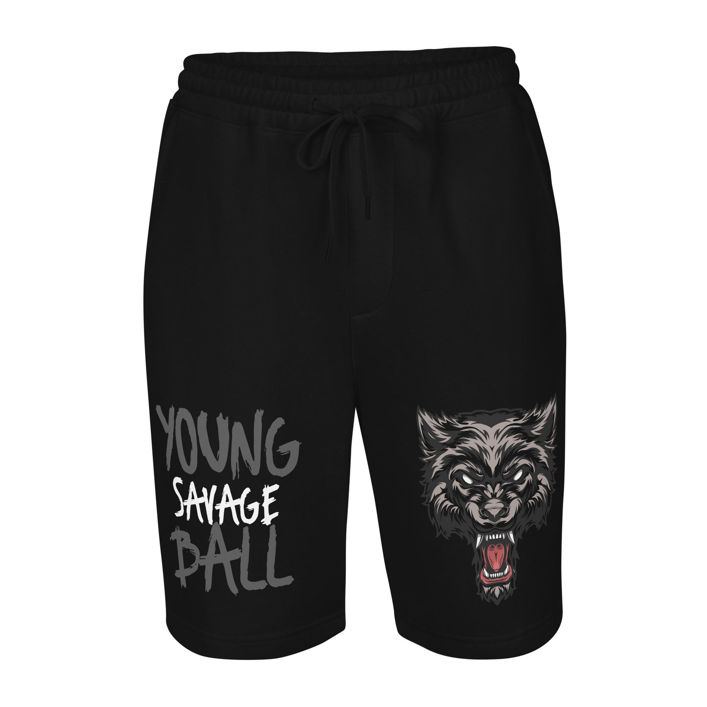 Game Time - Wolf Basketball fleece shorts