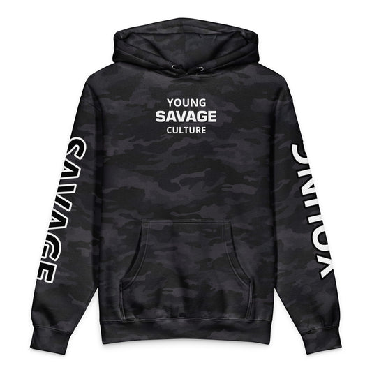 heavyweight camo hoodie