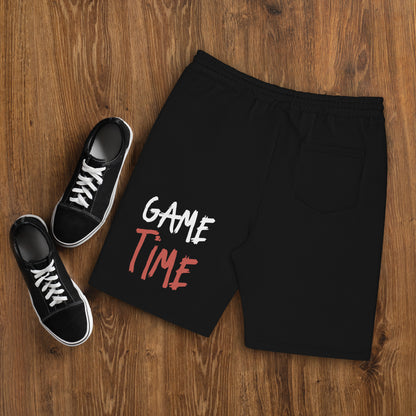 Game Time - Fire Lion Basketball fleece shorts