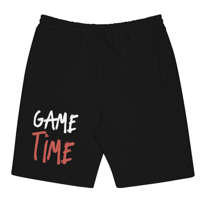 Game Time - Fire Lion Basketball fleece shorts