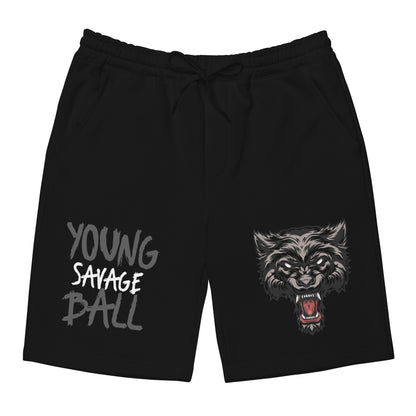 Game Time - Wolf Basketball fleece shorts