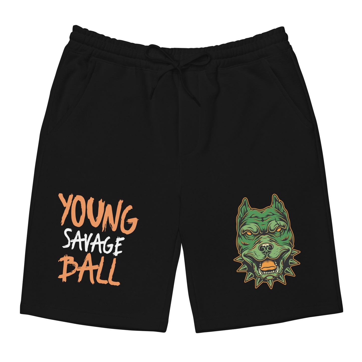 Game Time - Pitbull Basketball fleece shorts