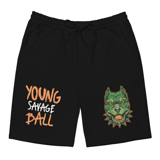 Game Time - Pitbull Basketball fleece shorts