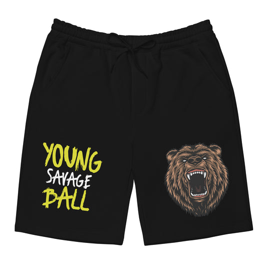 Game Time - Bear Basketball fleece shorts