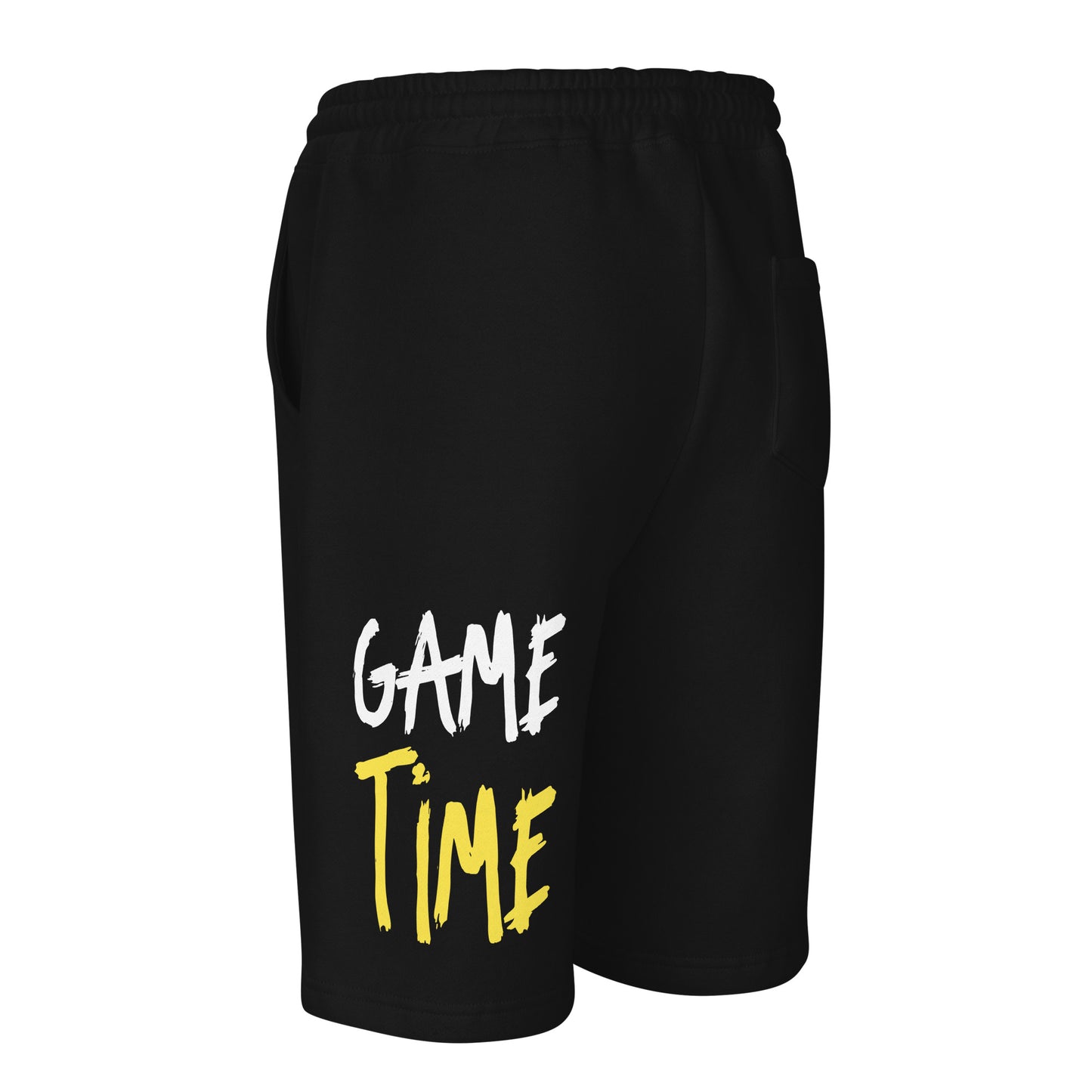 Game Time - Crazy Cat Basketball fleece shorts