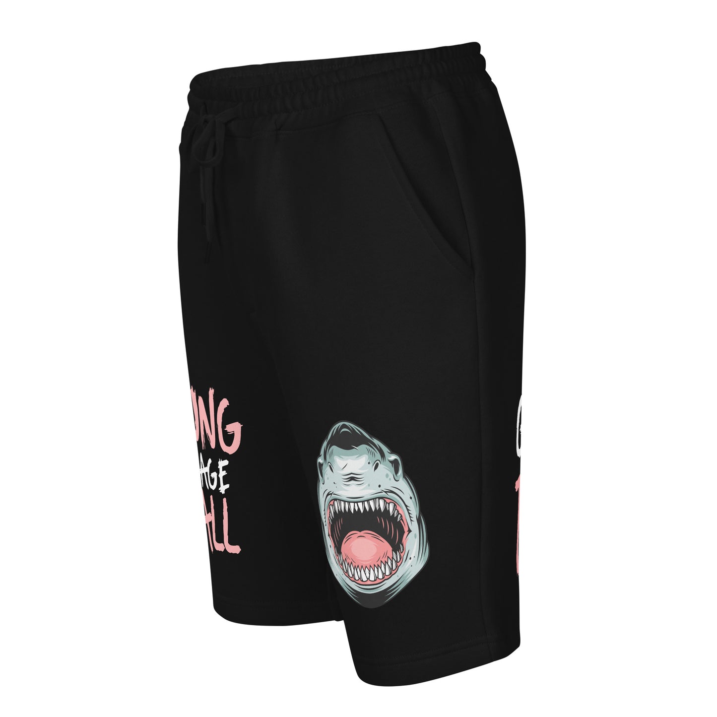 Game Time - Shark Basketball fleece shorts