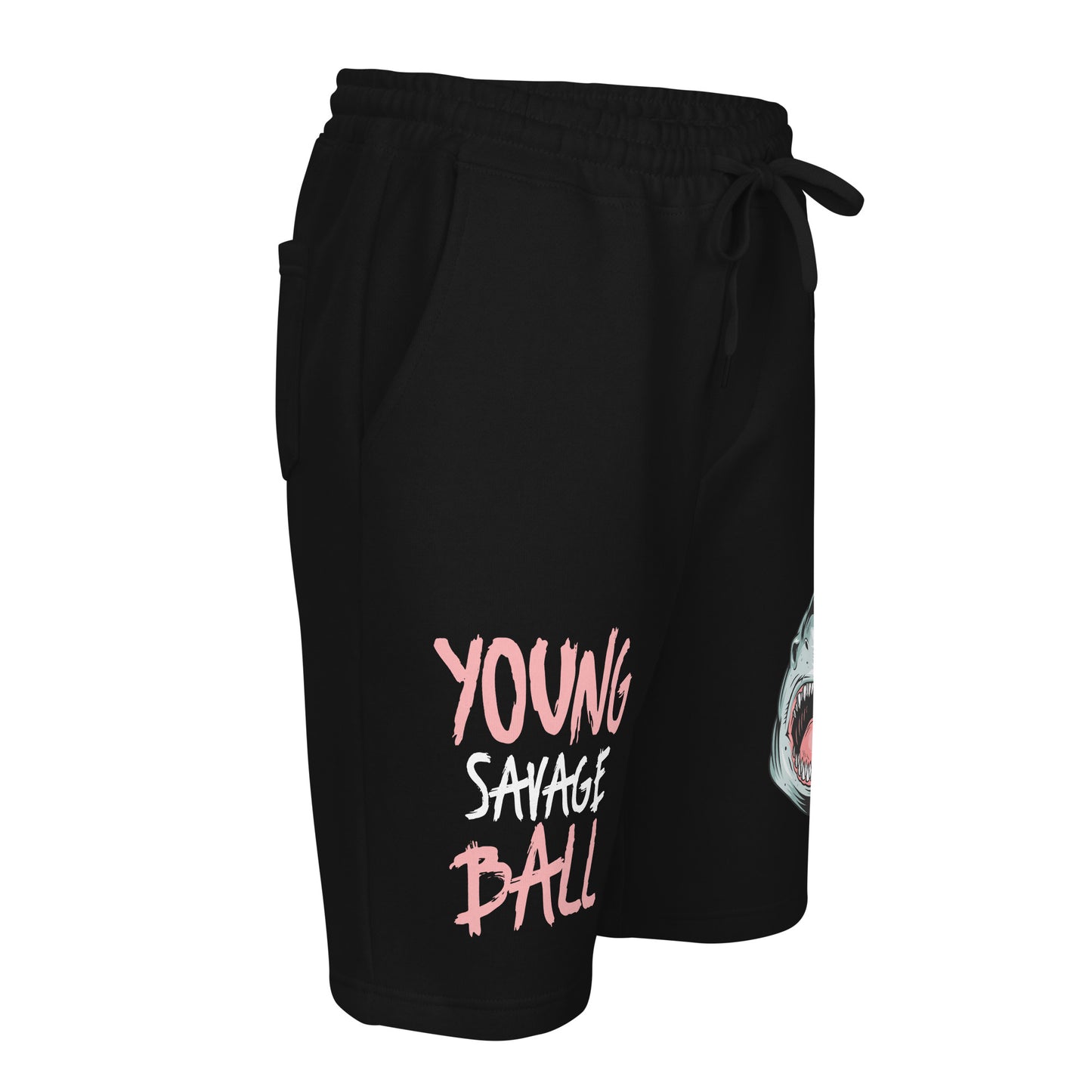 Game Time - Shark Basketball fleece shorts