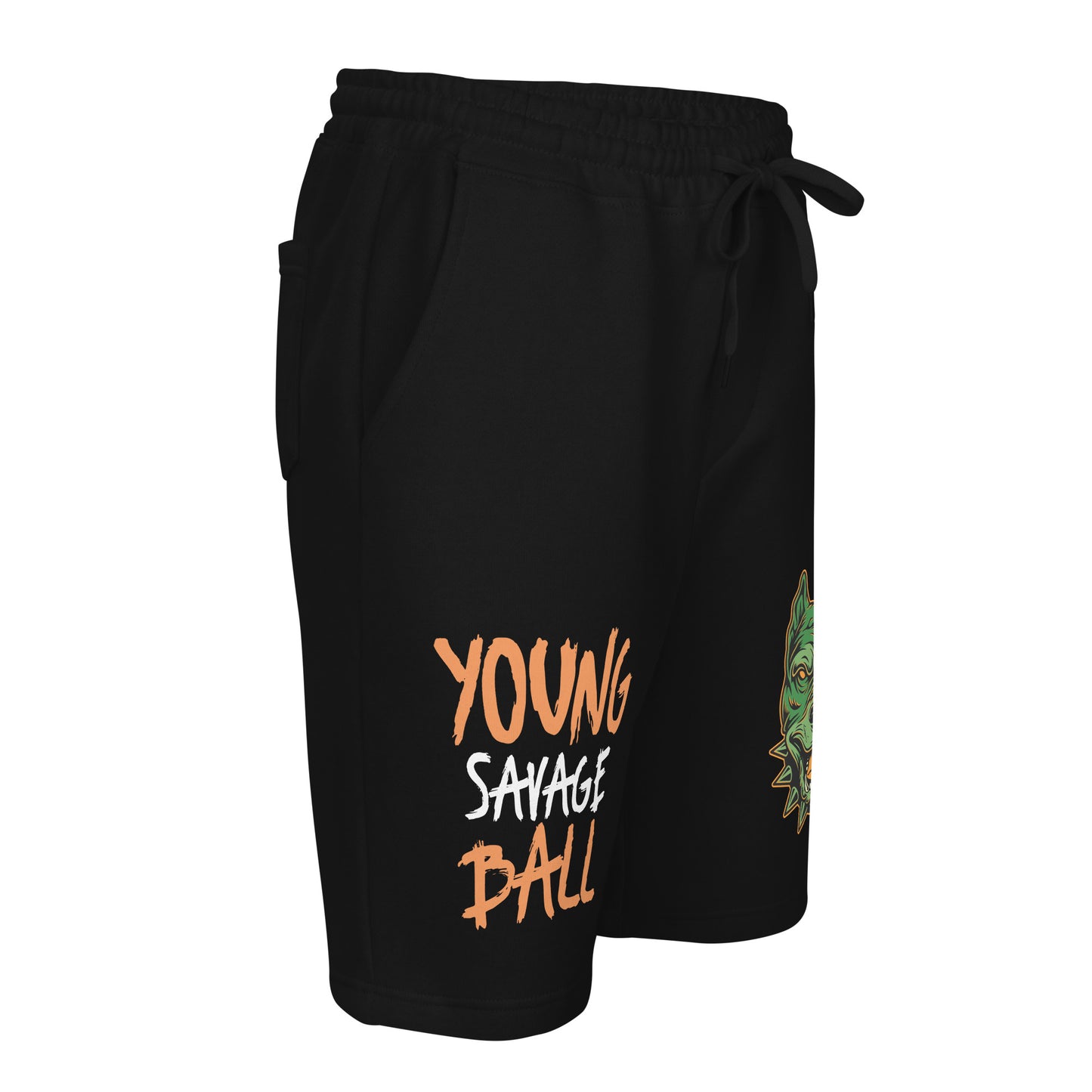 Game Time - Pitbull Basketball fleece shorts