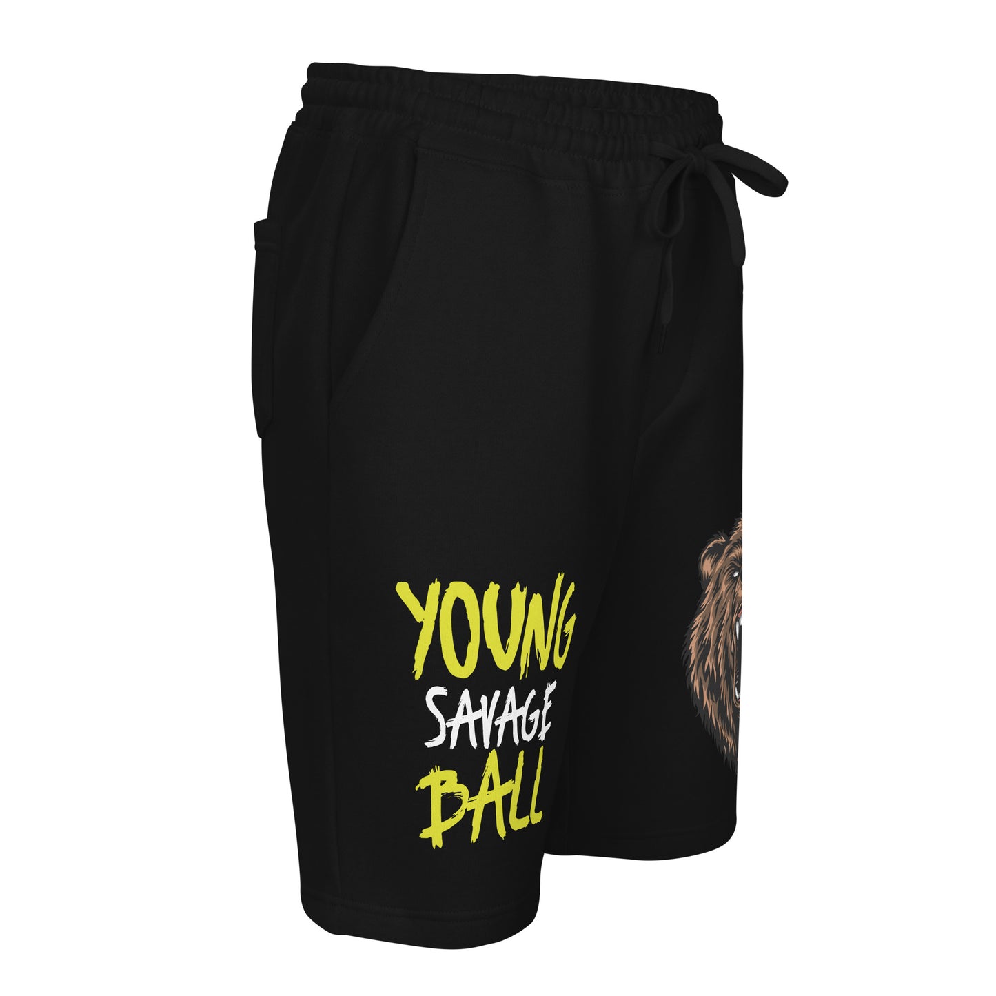 Game Time - Bear Basketball fleece shorts