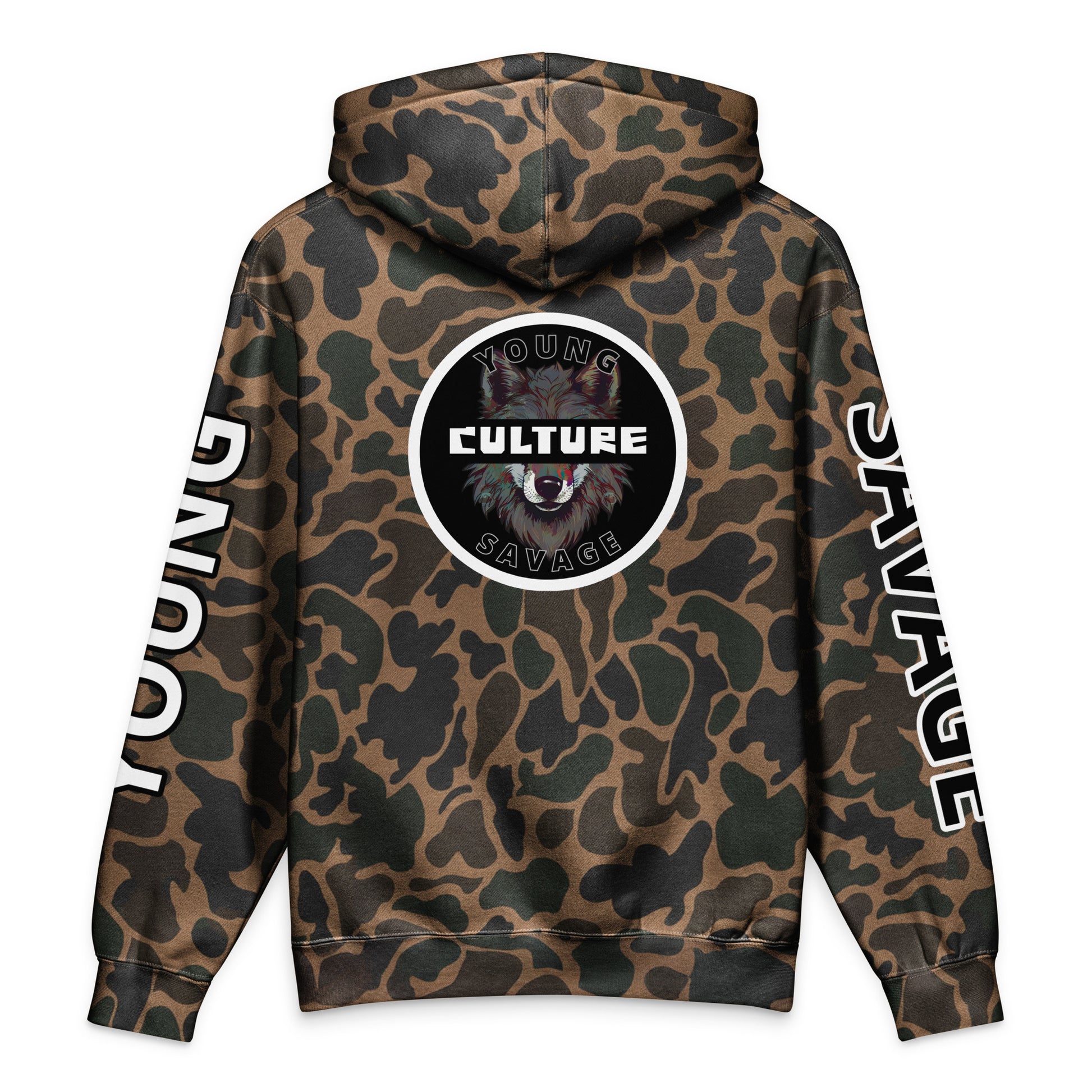 heavyweight camo hoodie