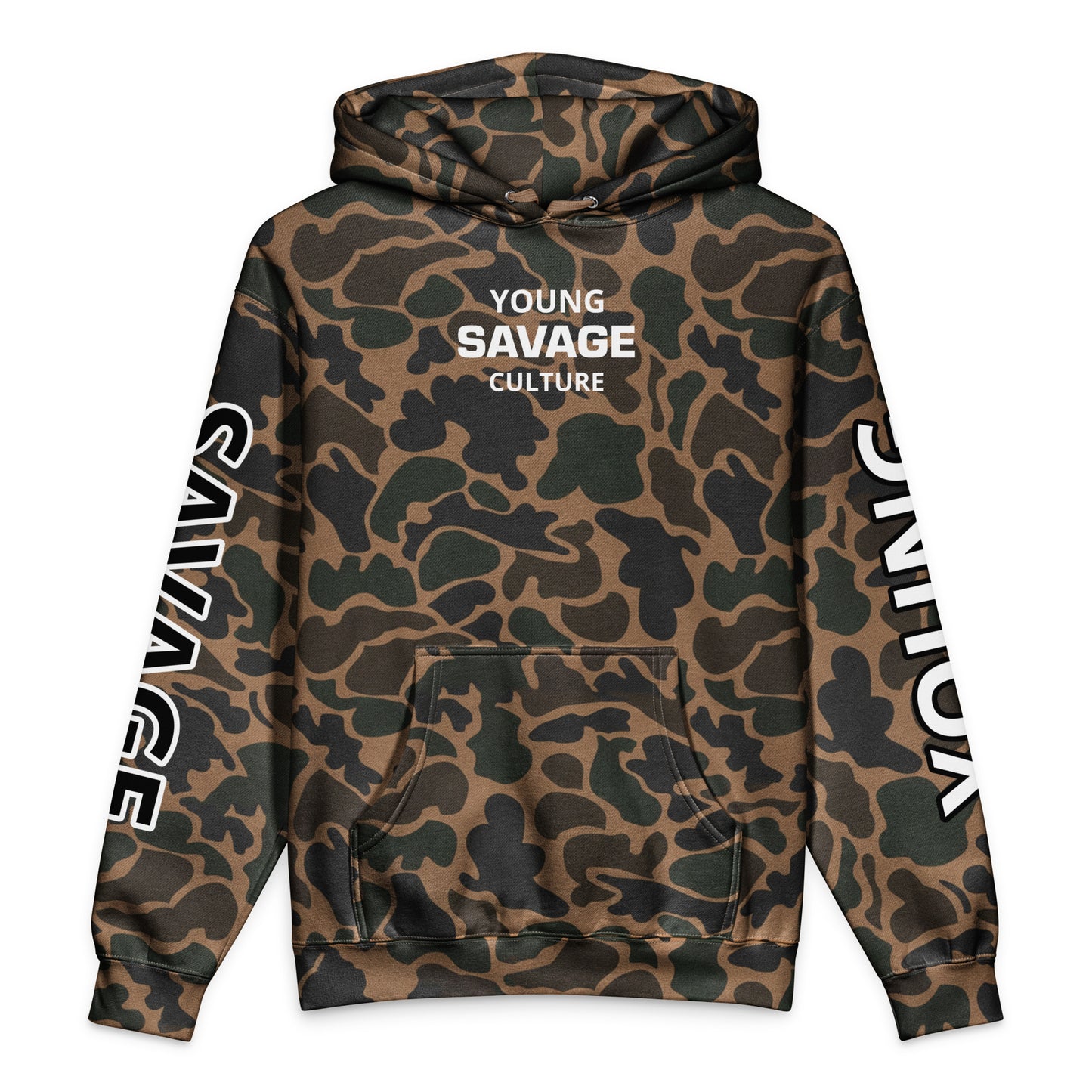 heavyweight camo hoodie