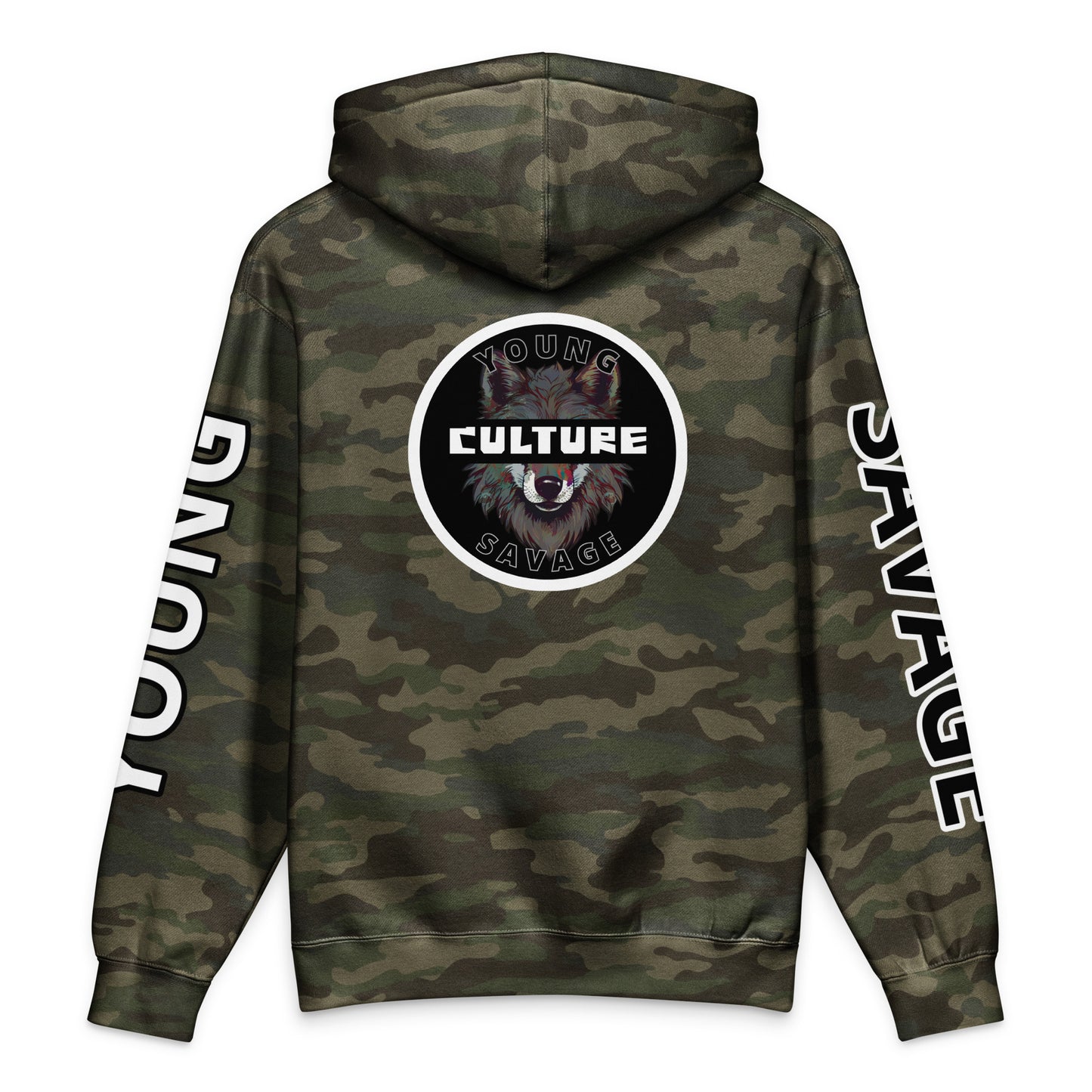 heavyweight camo hoodie
