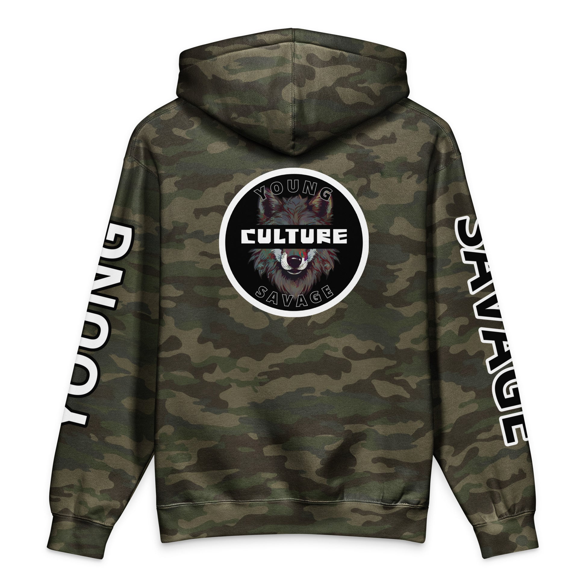 heavyweight camo hoodie