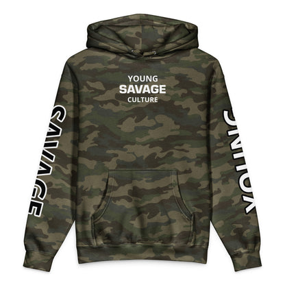 heavyweight camo hoodie